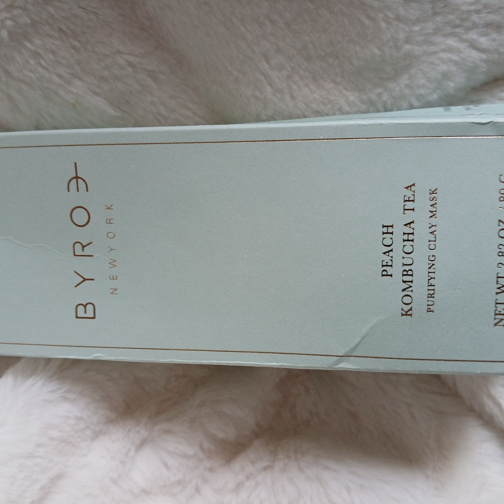 Byroe Peach Kombucha Tea Purifying Clay Mask